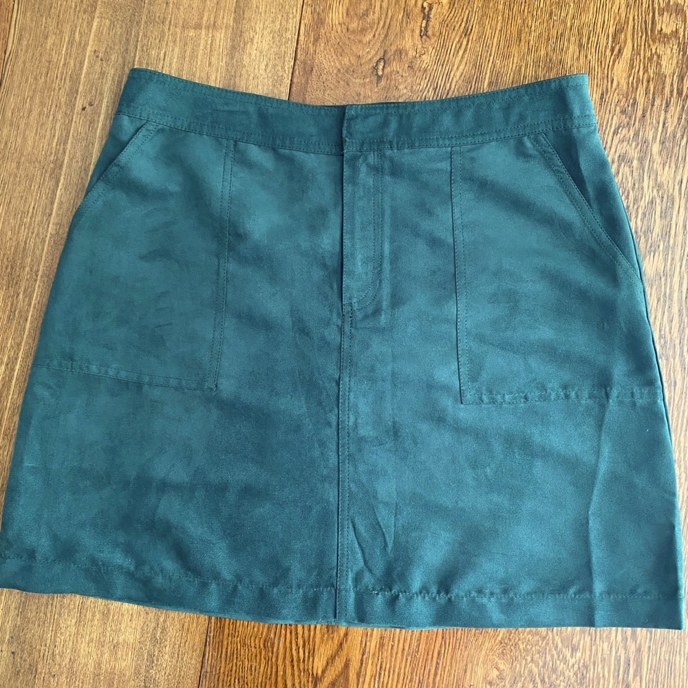 Banana Republic Green Mini Skirt